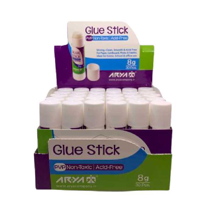چسب ماتیکی 8 گرمی آریا 30 عددی