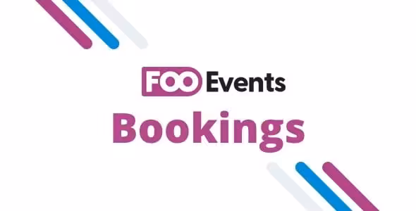 دانلود افزونه FooEvents Bookings