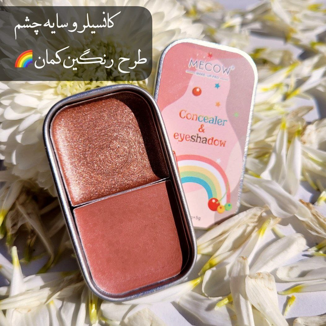 کانسیلر و سایه فلزی