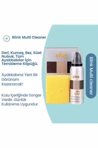 مراقبت کفش کف تمیز کننده چند تمیز. اسفنج جعبه Blink