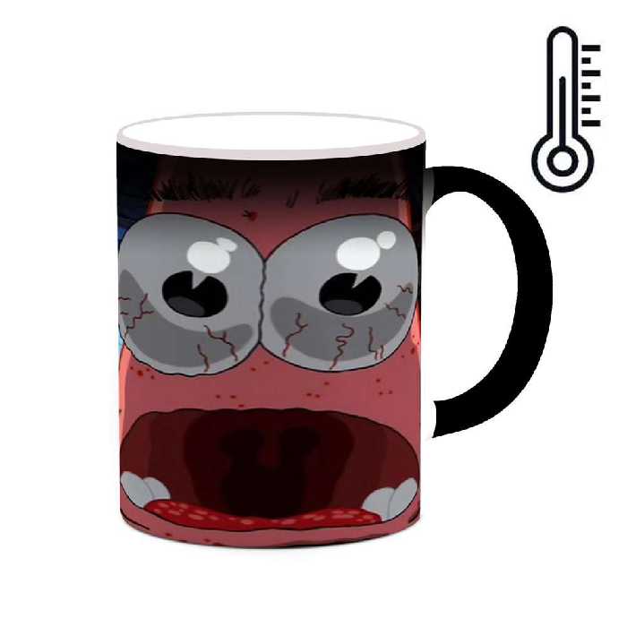 ماگ حرارتی کاکتی طرح کارتون باب اسفنجی مدل mgh23470