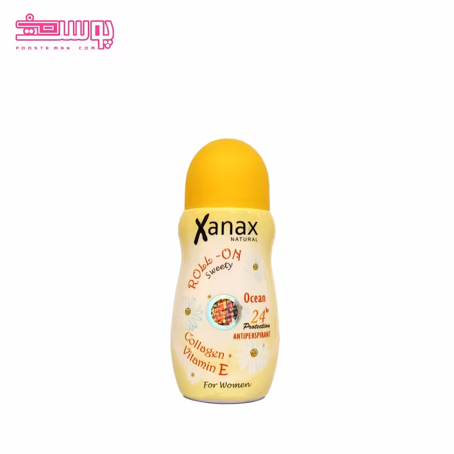 رول ضد تعریق زرد زاناکس مدل Ocean حجم 50ml