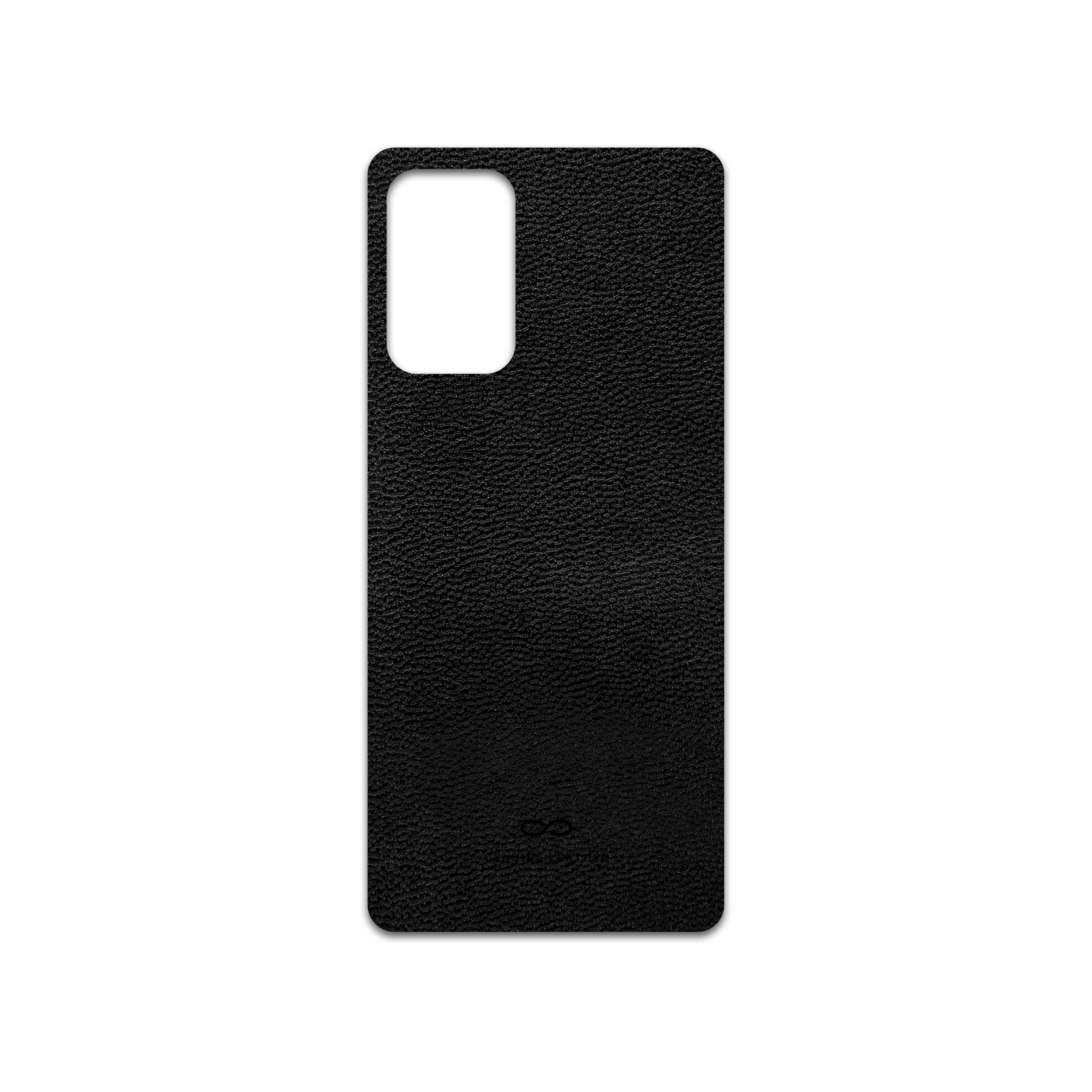 برچسب پوششی ماهوت مدل Black-Leather مناسب برای گوشی موبایل سامسونگ Galaxy A72