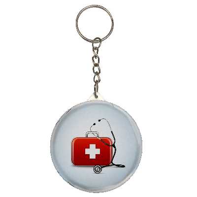 جاکلیدی طرح کیف و گوشی پزشک مدل S12464