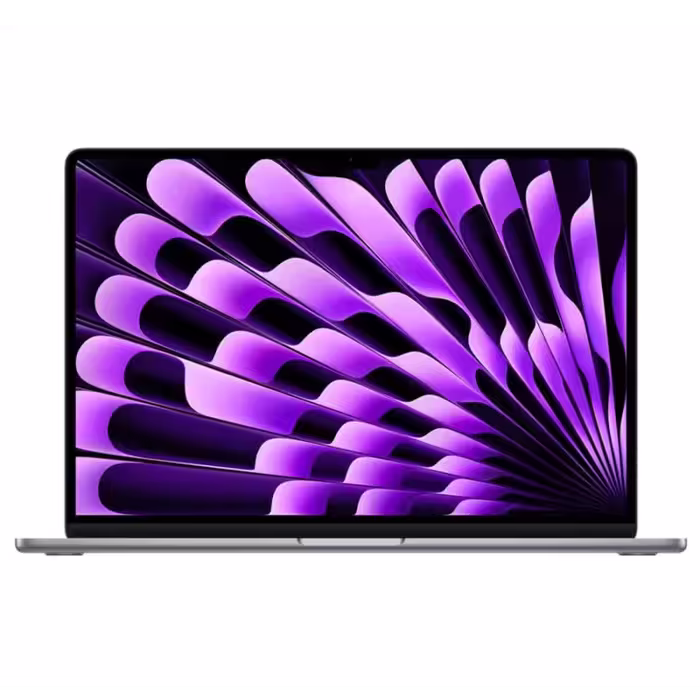 لپ تاپ اپل 15.3 اینچی مدل Apple MacBook Air 2023 Space Gray MQKP3 پردازنده M2 رم 8GB حافظه 256GB SSD - فروشگاه اینترنتی سیب سبز