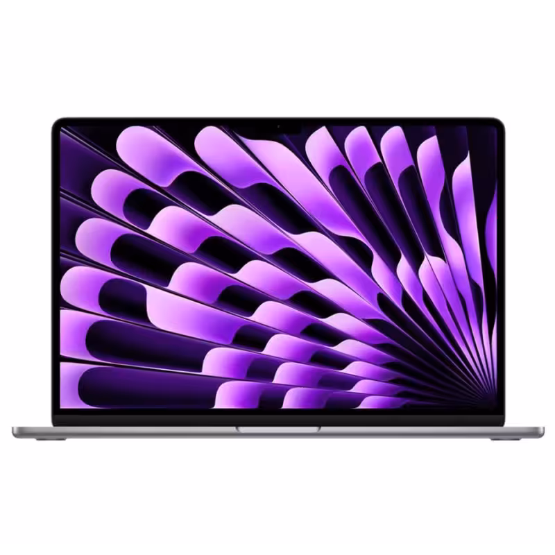 لپ تاپ اپل 15.3 اینچی مدل Apple MacBook Air 2023 Space Gray MQKP3 پردازنده M2 رم 8GB حافظه 256GB SSD - فروشگاه اینترنتی سیب سبز