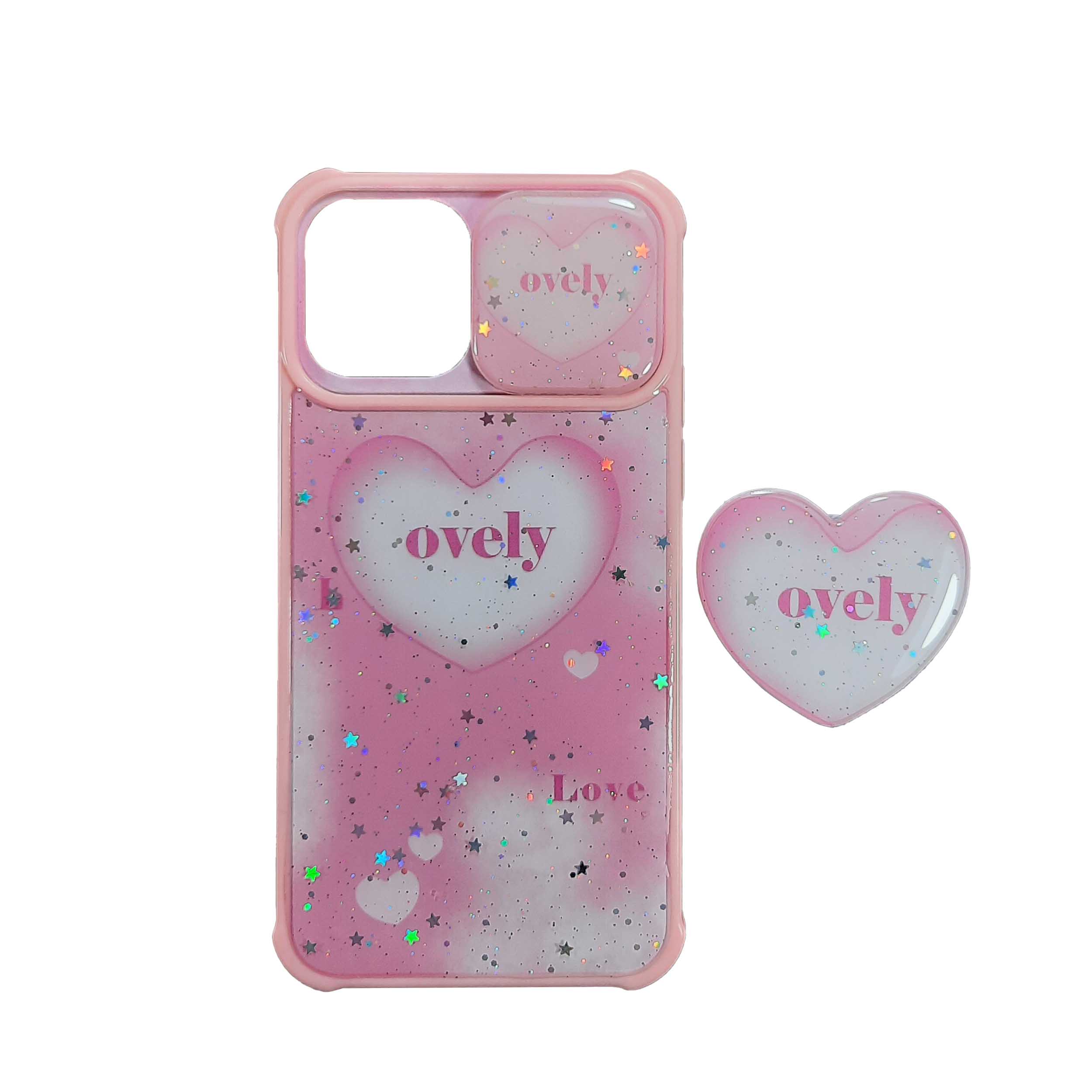 کاور مدل سیلیکونی مناسب برای گوشی موبایل اپل iphone 12 pro Max به همراه پاپ سوکت