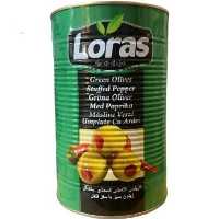 زیتون مغز فلفلی ترکیه لوراس 2500 گرمی خالص