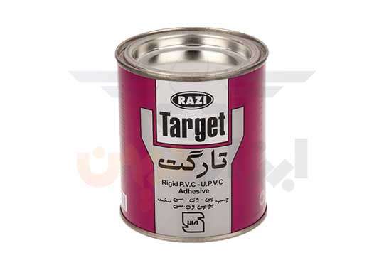 چسب پی وی سی تارگت رازی قوطی 250 سی سی
