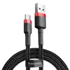 کابل تبدیل USB به USB-C باسئوس مدل CATKLF-B Cafule طول 1 متر