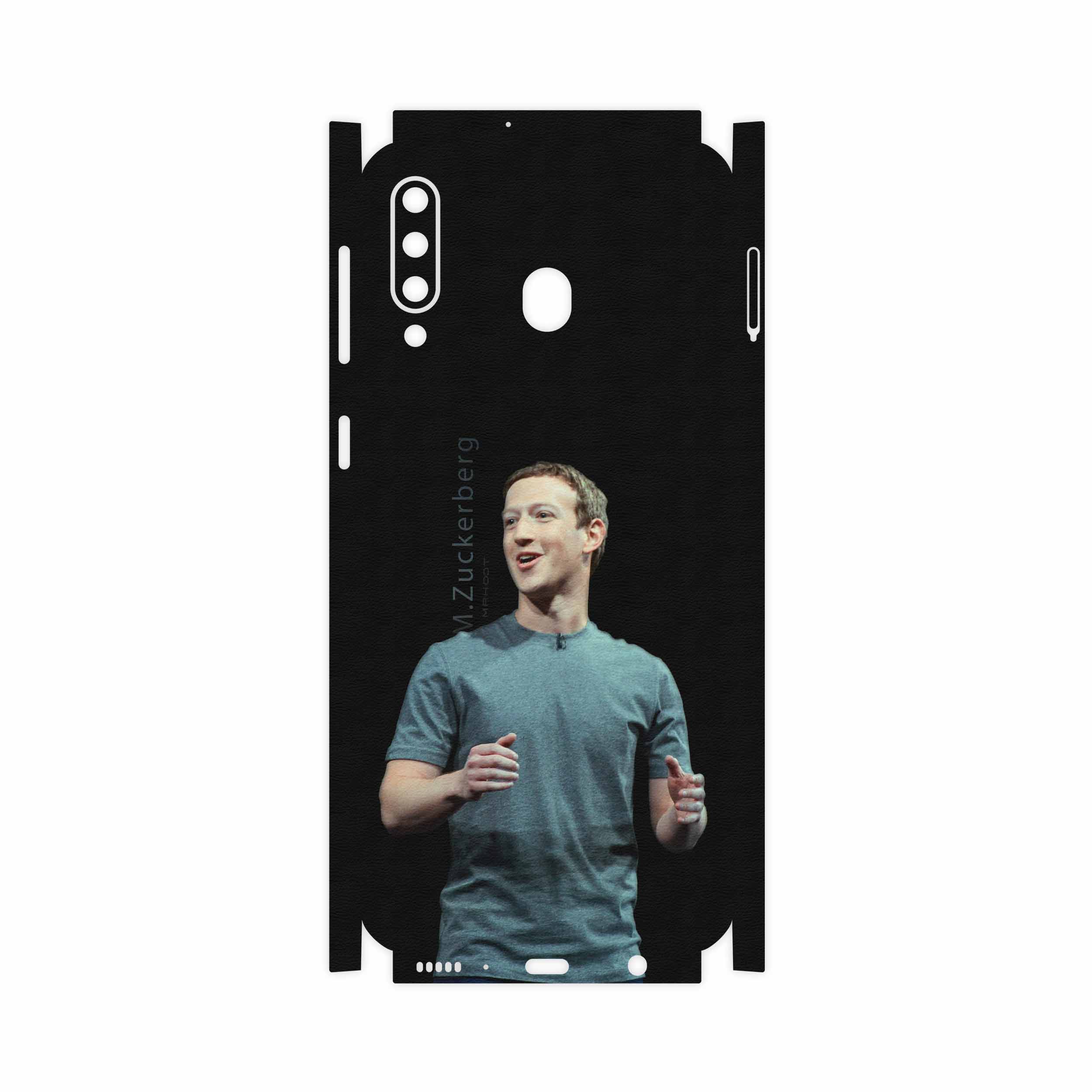 برچسب پوششی ماهوت مدل Mark Zuckerberg-FullSkin مناسب برای گوشی موبایل سامسونگ Galaxy M30