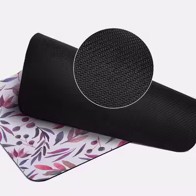 ماوس پد مخصوص بازی مدل Flower Pattern