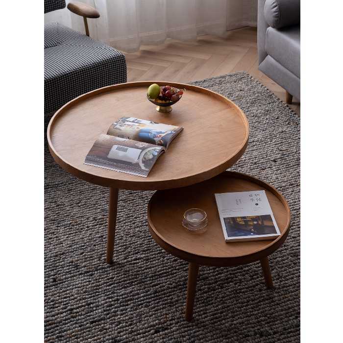 میز جلومبلی فریازان دکور مدل لومیرمجموعه دو عددی