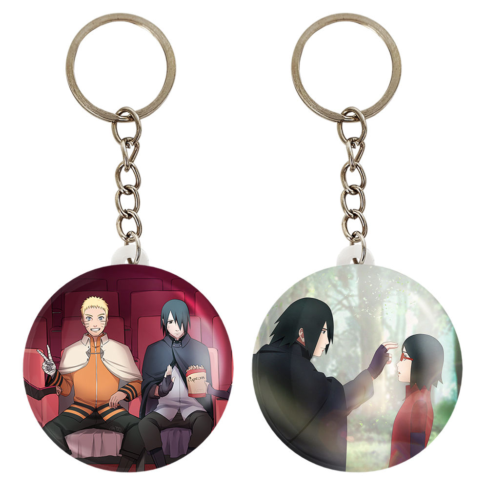 جاکلیدی خندالو مدل سارادا و ساسکه و ناروتو انیمه بوروتو کد 1314413140 مجموعه 2 عددی