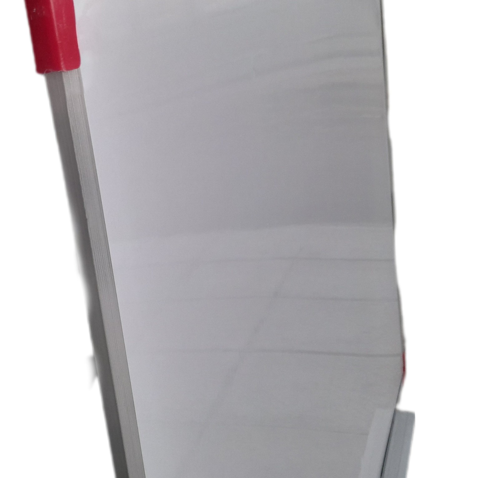 تخته وایت برد 90در120 ضخامت 10میل غیر مغناطیسی با زه آلمینیومی و رویه  فرومیکا  ارسال به صورت پس کرایه 