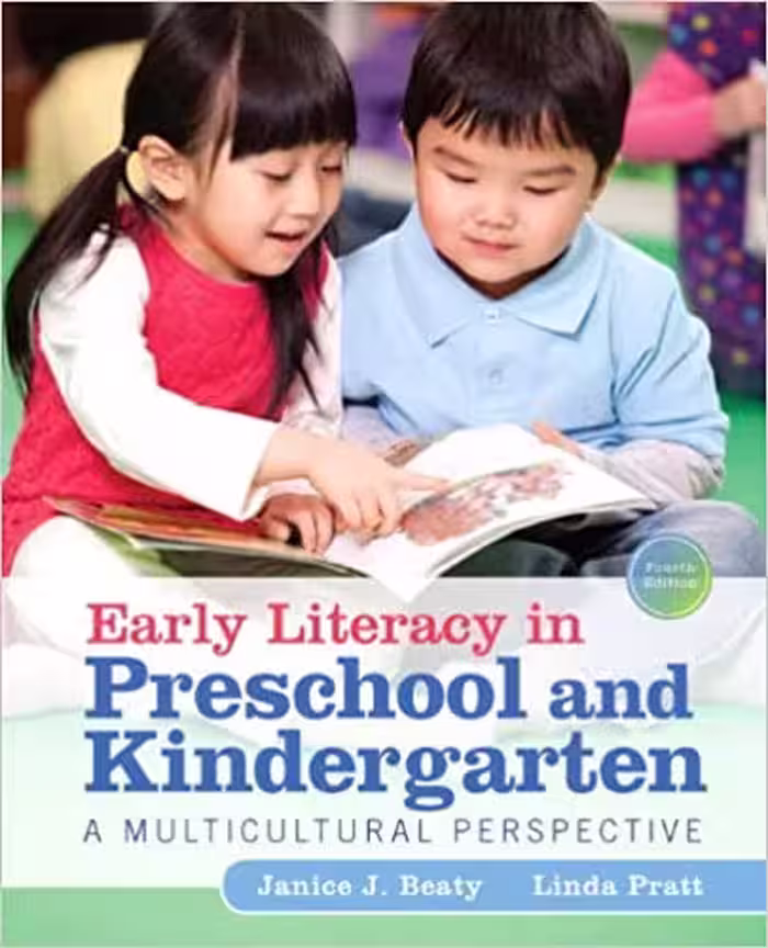 خرید و دانلود نسخه کامل کتاب Early Literacy in Preschool and Kindergarten: A Multicultural Perspective, Pearson eText with Loose-Leaf Version -- Access Card Package (4th Edition) - PDF