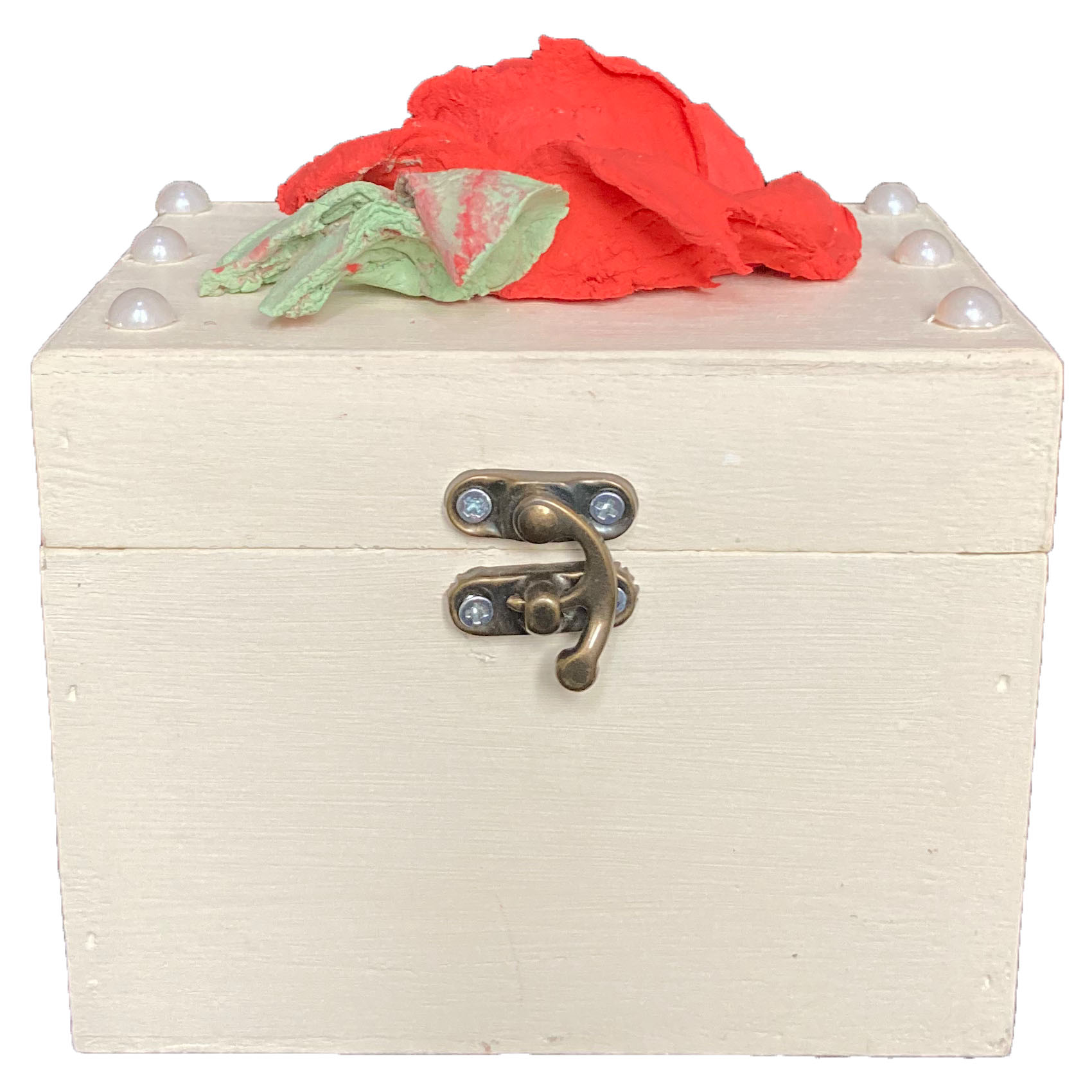 جعبه هدیه مدل رز قرمز