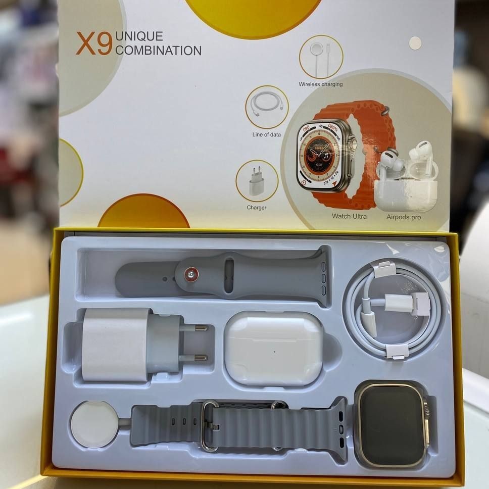 پک ساعت هوشمند مدل X9 
قیمت 1595000تومان فروش به صورت تک و عمده 

