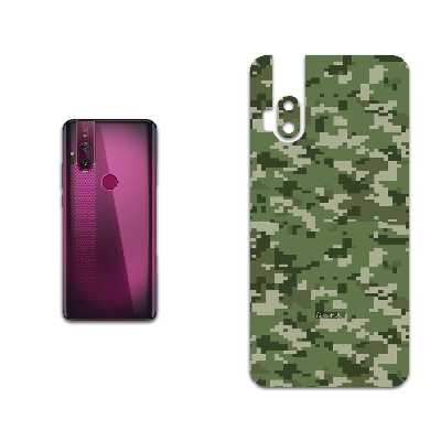 برچسب پوششی ماهوت مدل Army-Green-Pixel مناسب برای گوشی موبایل موتورولا One Hyper