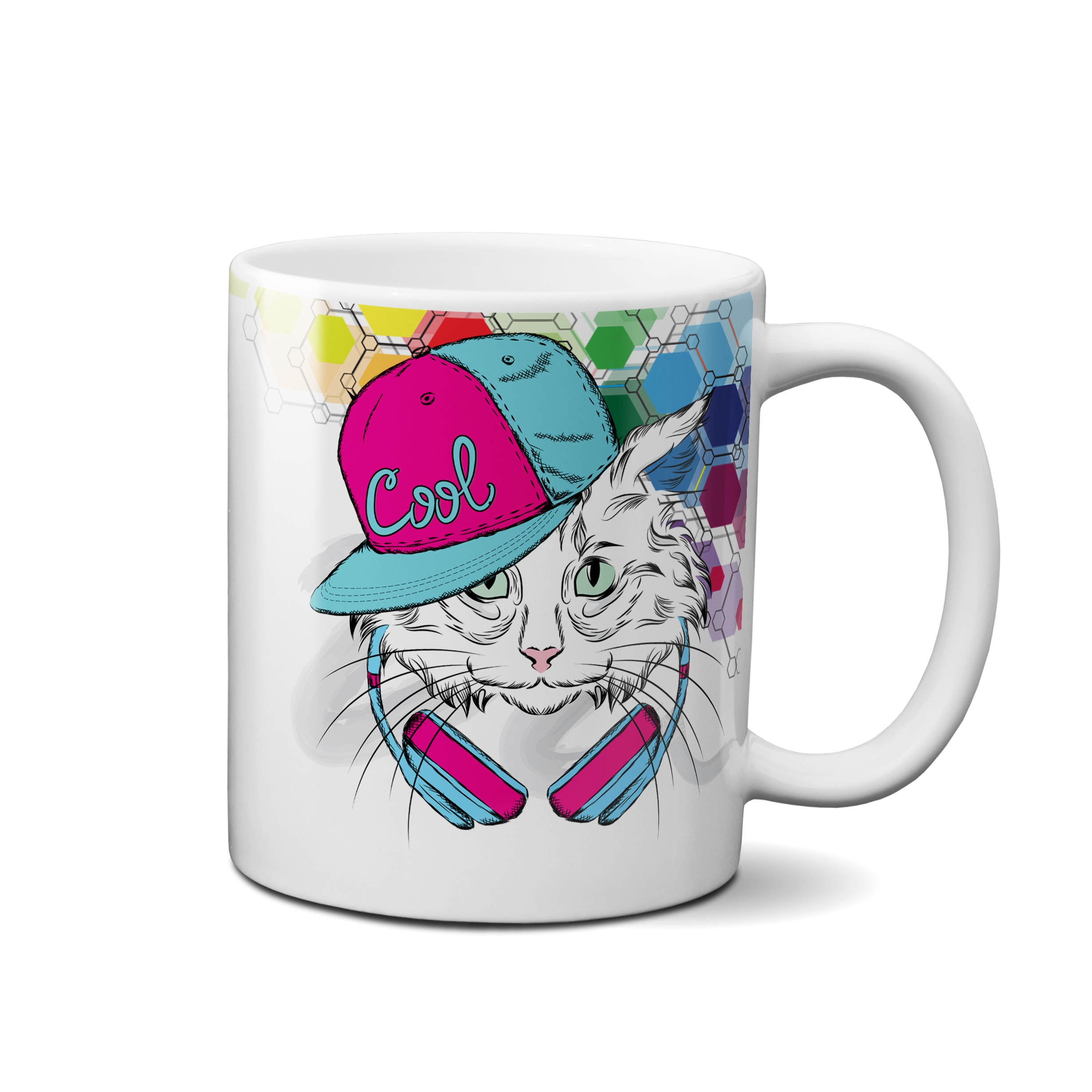 ماگ طرح گربه کد 15