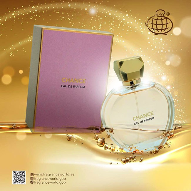 عطر ادکلن زنانه شنل چنس فراگرنس ورد (Fragrance World Chanel Chance)