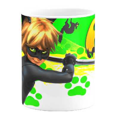 ماگ طرح cat noir مدل علی کد 54985196