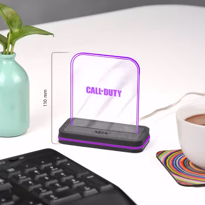 چراغ رومیزی نئون مدل CL_F_DUT_A