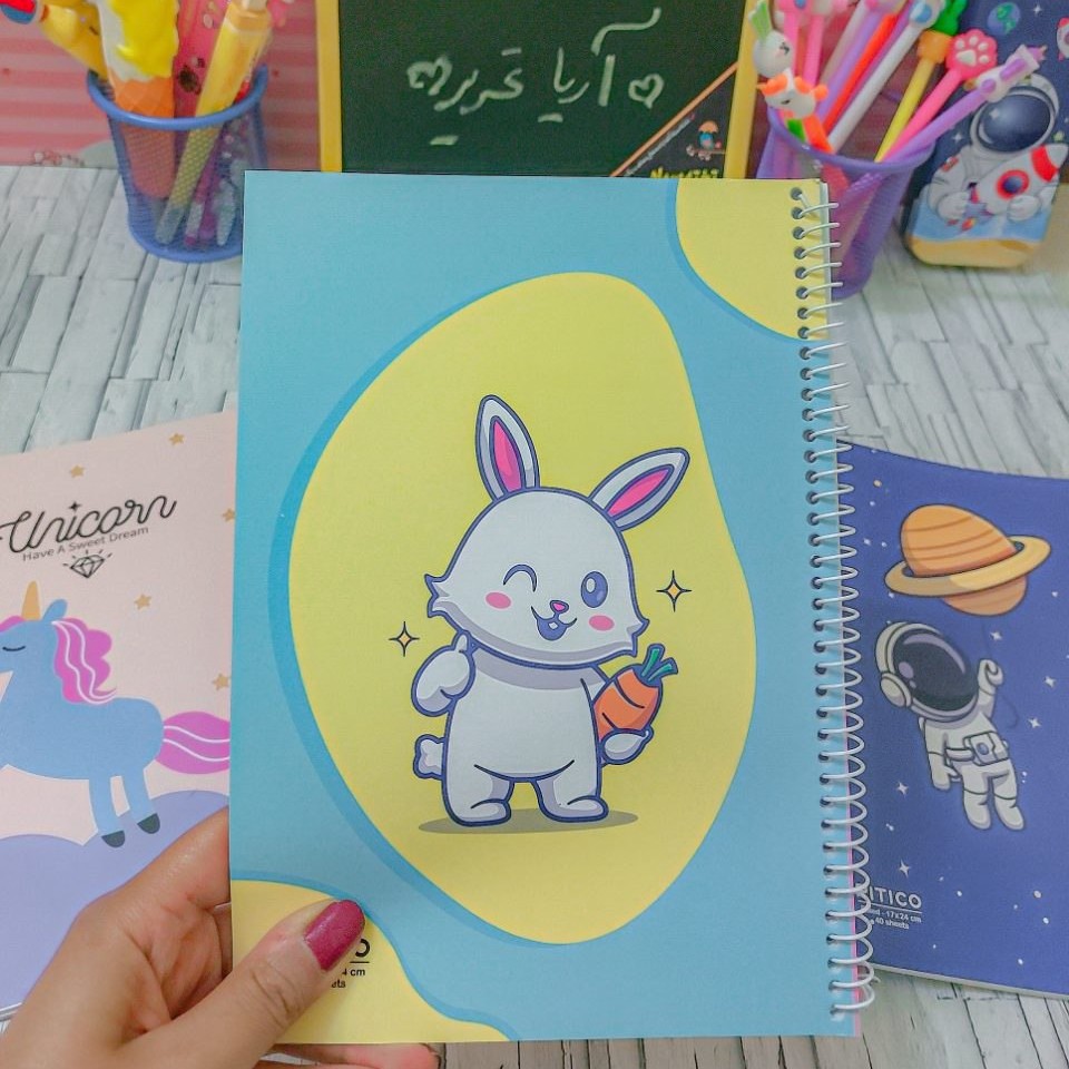 دفتر مشق سیمی فانتزی 40 برگ برند پیتیکو