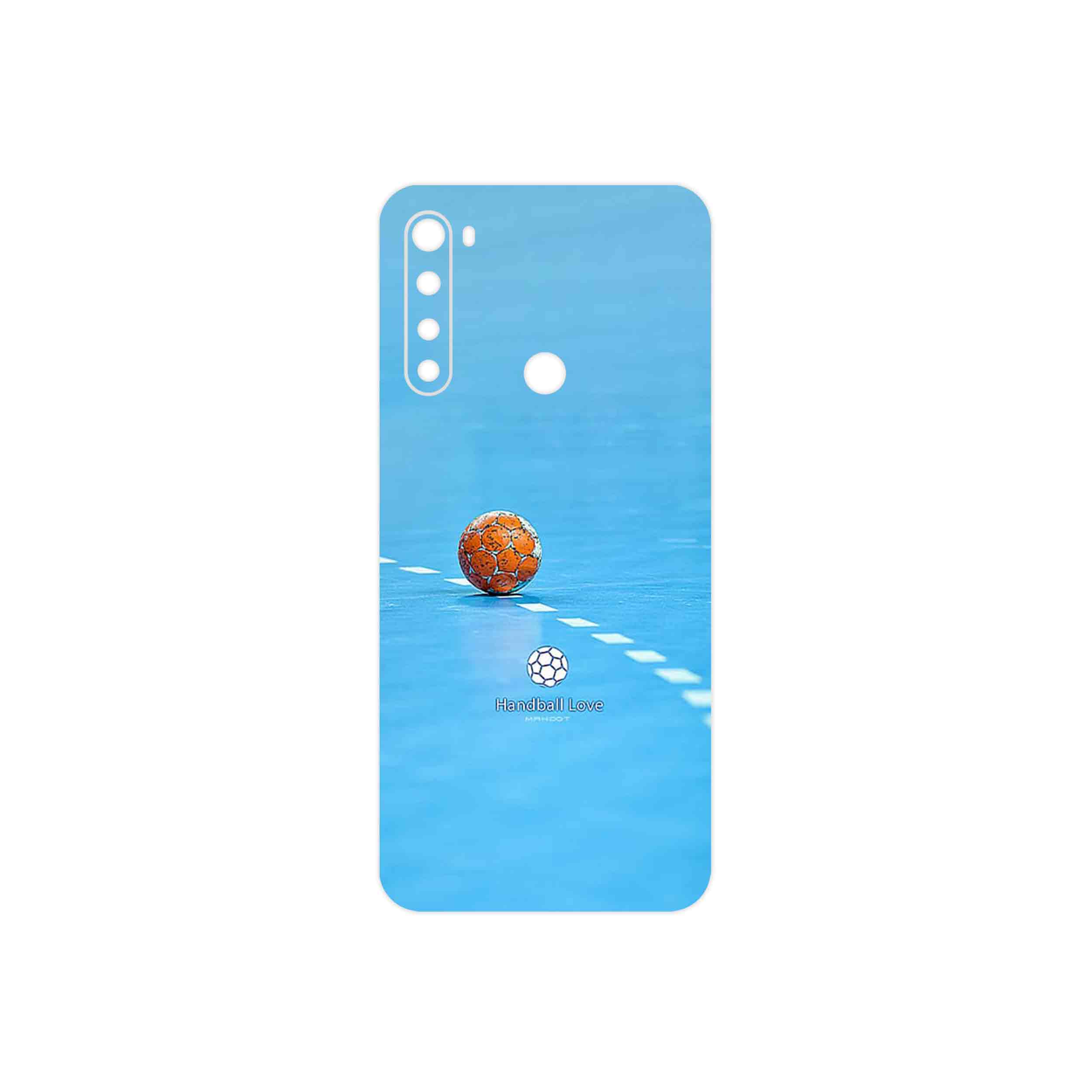 برچسب پوششی ماهوت مدل Handball مناسب برای گوشی موبایل شیائومی Redmi Note 8T