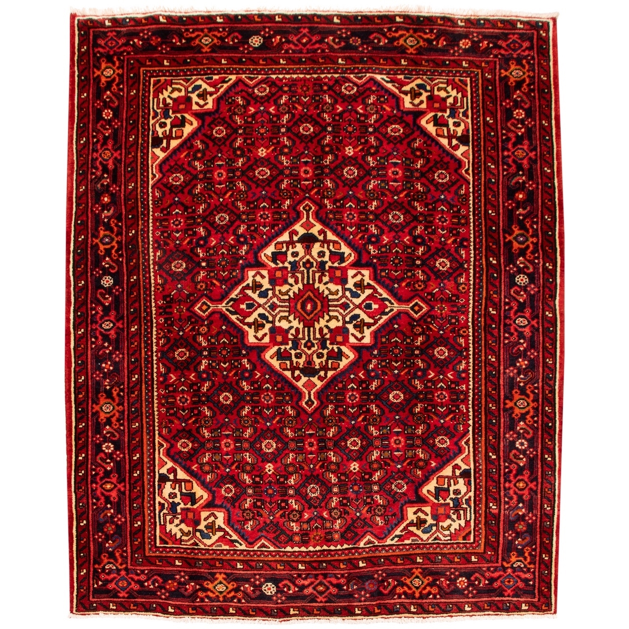 فرش قدیمی دستباف سه و نیم متری سی پرشیا کد 123017