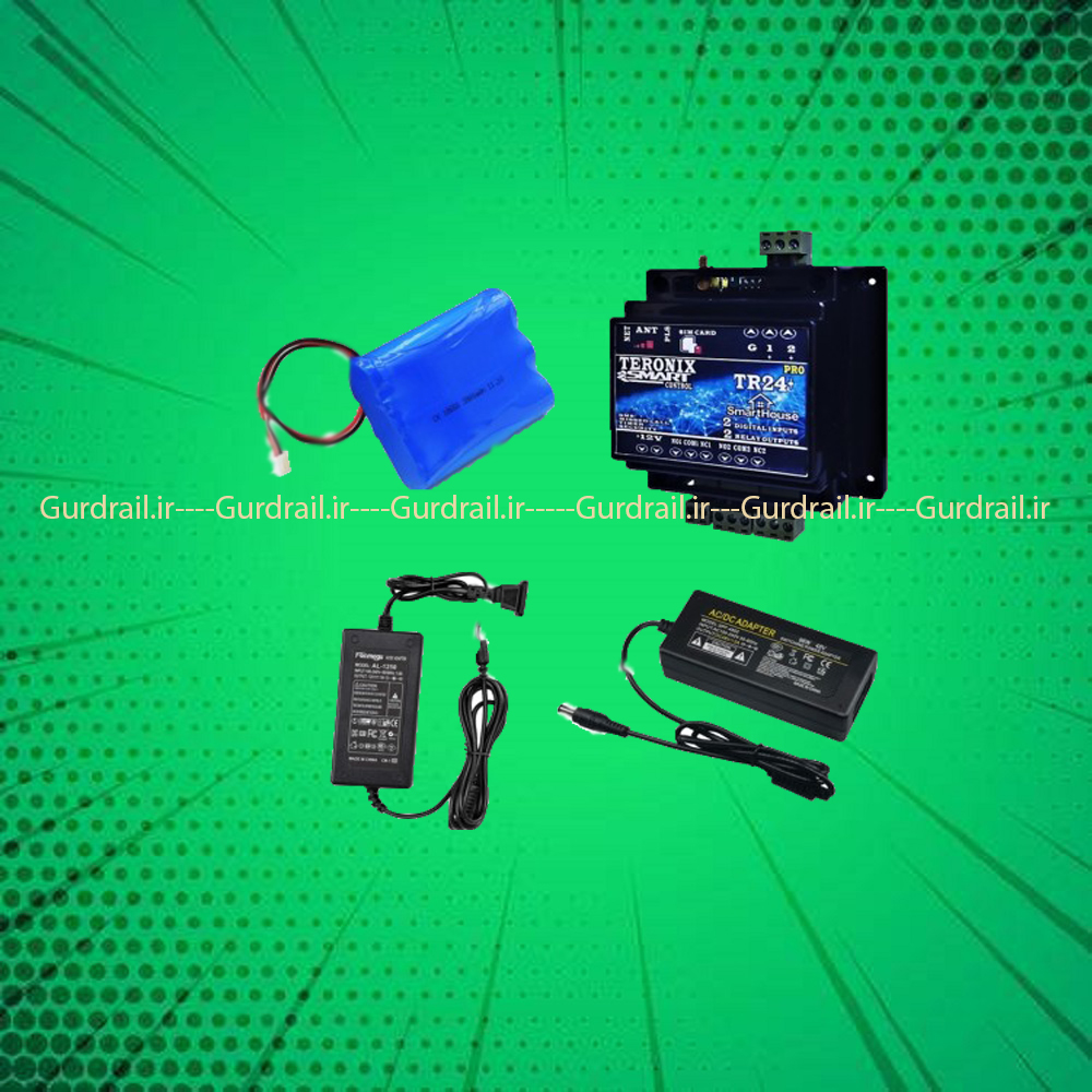 دستگاه هشدار دهنده قطع برق سیمکارتی مدل PATR24-جهت استفاده دزدگیر باطری 12 ولت جداگانه تهیه شود | گاردریل