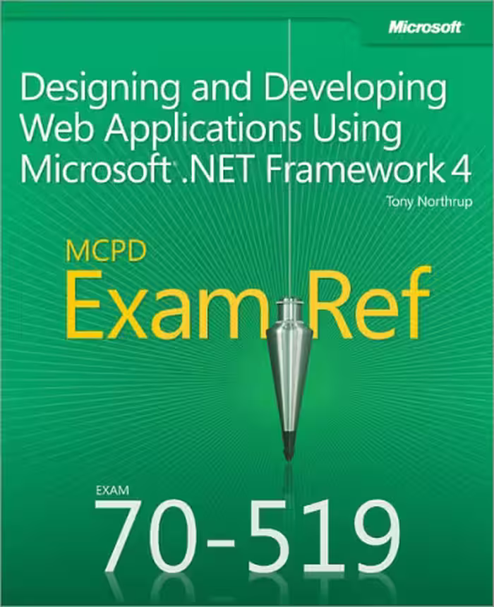 خرید و دانلود نسخه کامل کتاب MCPD 70-519 Exam Ref: Designing and Developing Web Applications Using Microsoft .NET Framework 4