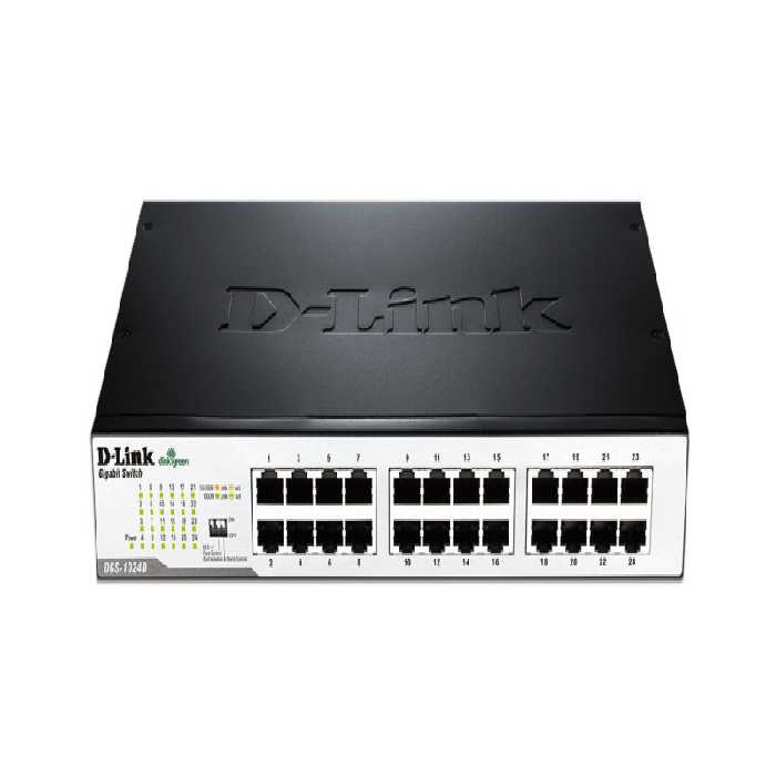 D-LINK DGS-1024D 24-Port Gigabit Unmanaged Desktop Switch - تکنو لینک 148