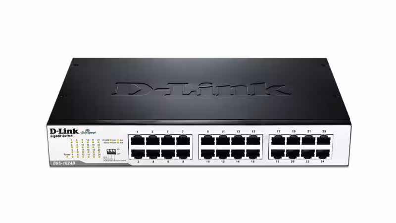 D-LINK DGS-1024D 24-Port Gigabit Unmanaged Desktop Switch - تکنو لینک 148