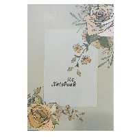 دفتر خوشنویسی وحدت مدل اسب و بلبل کد 001