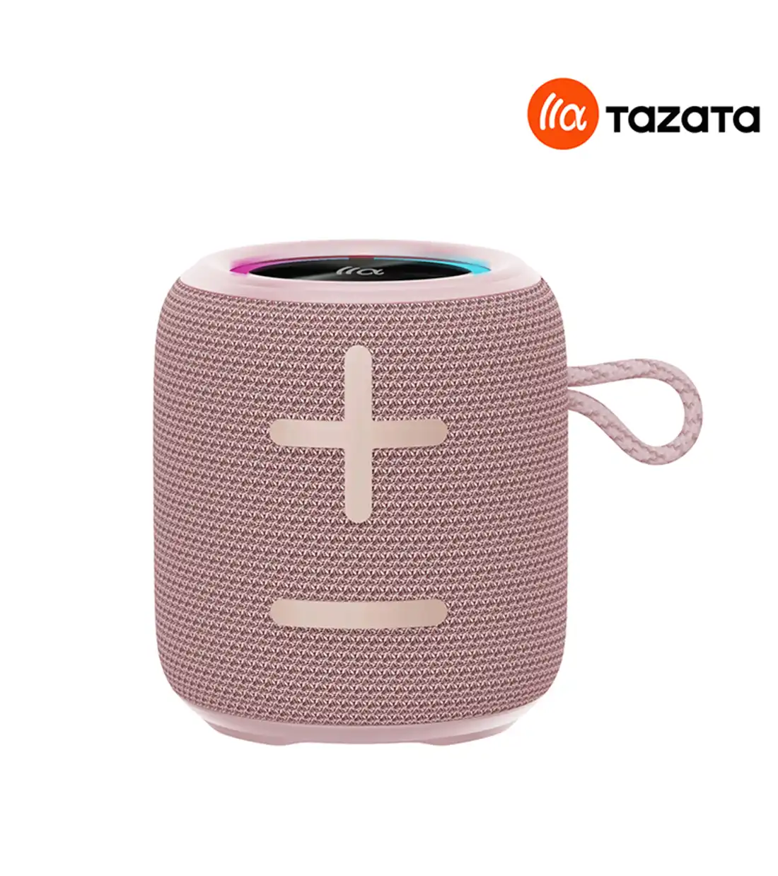 خرید اسپیکر قابل حمل تازاتا FUN 50 Pink | ضد آب، نورپردازی RGB، بلوتوث 5.4