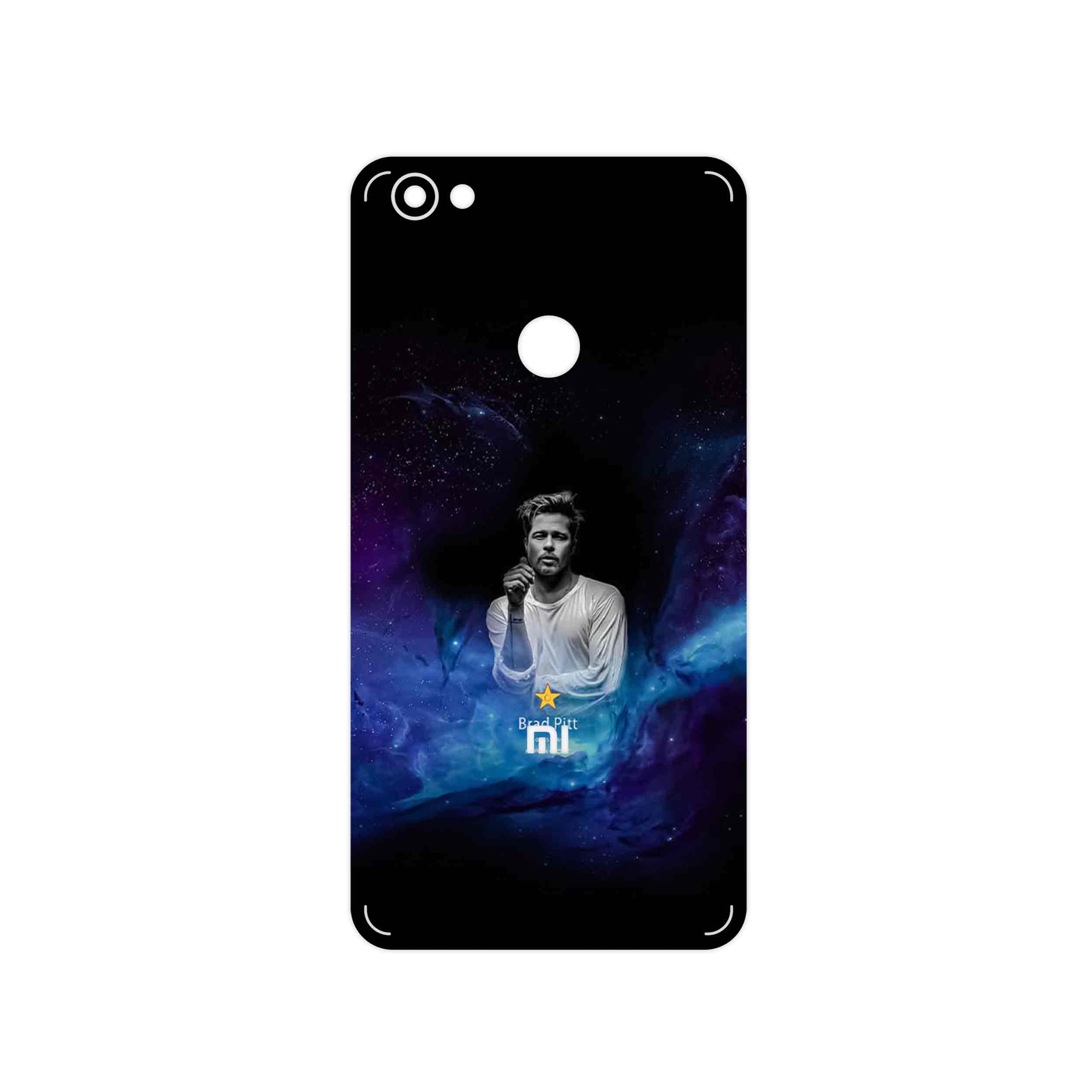 برچسب پوششی ماهوت مدل Brad Pitt مناسب برای گوشی موبایل شیائومی Redmi Note 5A Prime