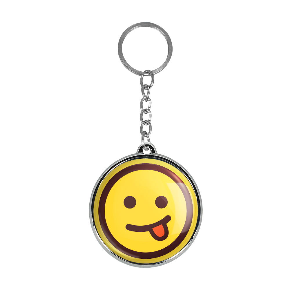 جاکلیدی خندالو طرح ایموجی مدل دوطرفه کد 53815383