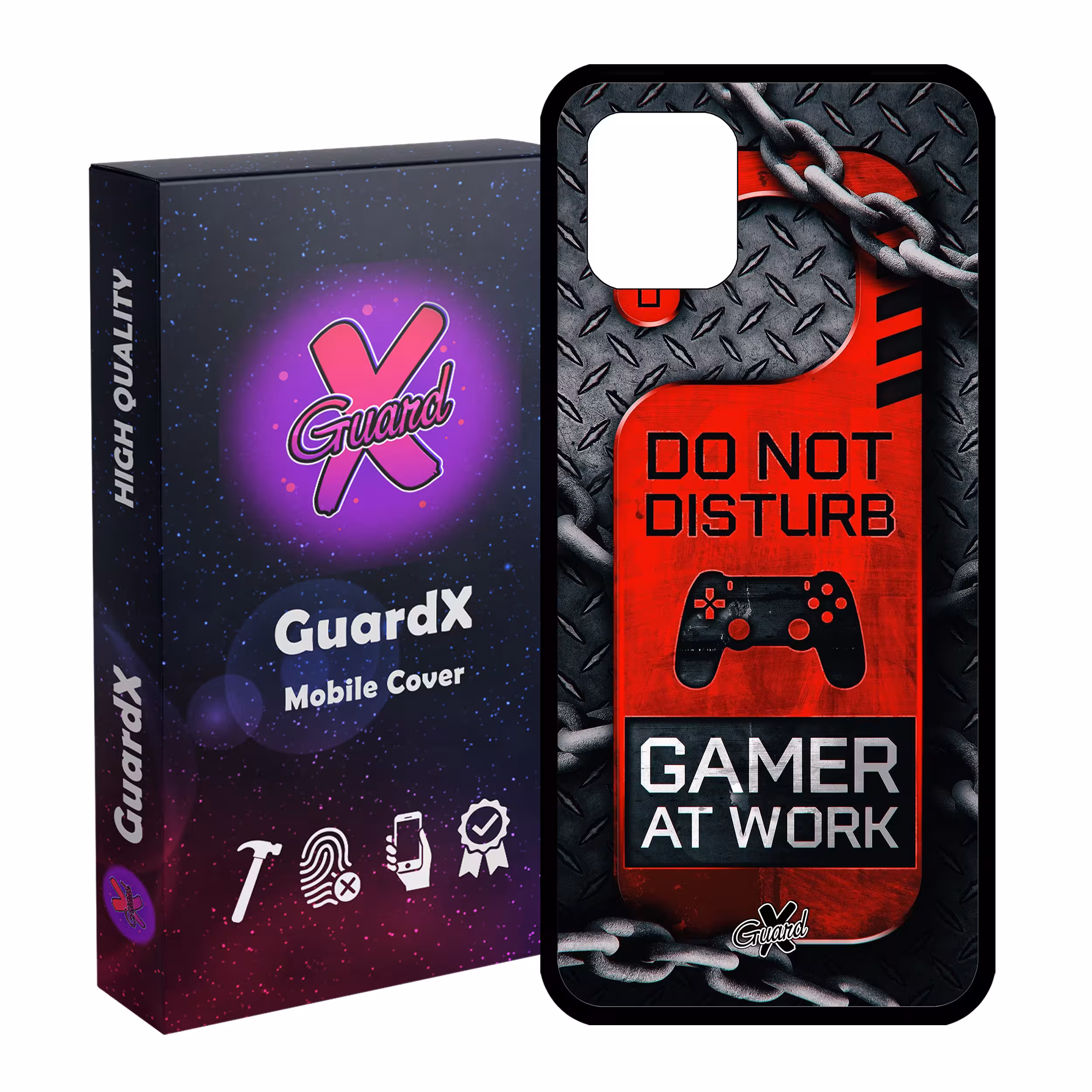 کاور گارد ایکس طرح Gamer مدل Glass10001 مناسب برای گوشی موبایل سامسونگ Galaxy Note 10 Lite