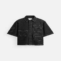 پیراهن جین مردانه زارا DENIM SHIRT WITH POCKETS | تهران زارا TehranZara
