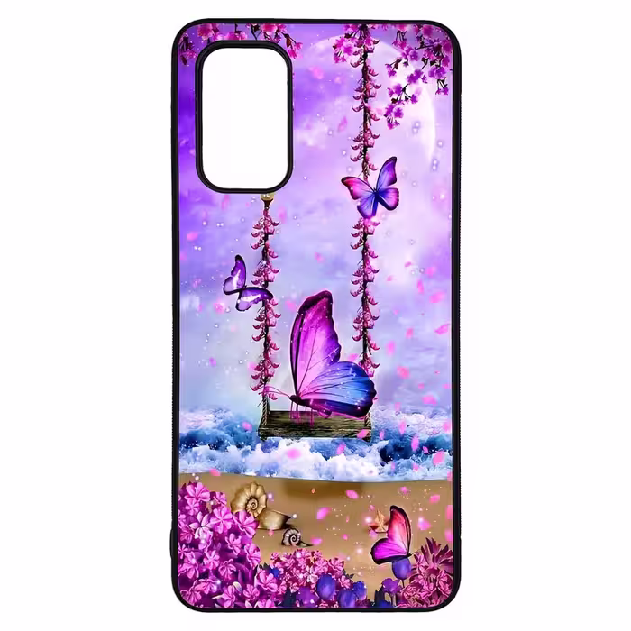 کاور طرح پروانه کد G-028 مناسب برای گوشی موبایل سامسونگ Galaxy A32 4G | دیجی قاب دونی