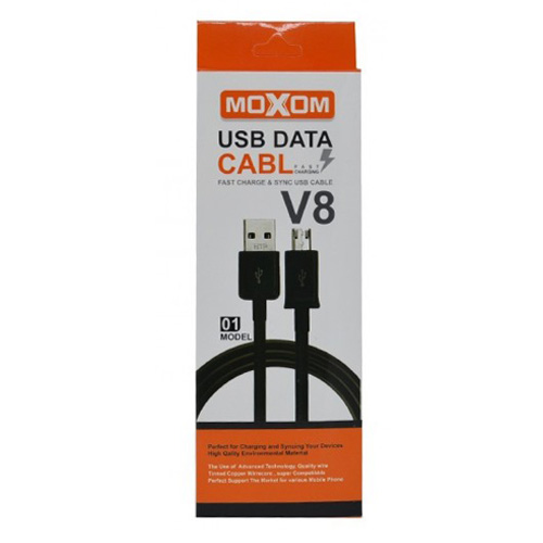کابل فست میکرو MOXOM V8 - یاسین کامپیوتر