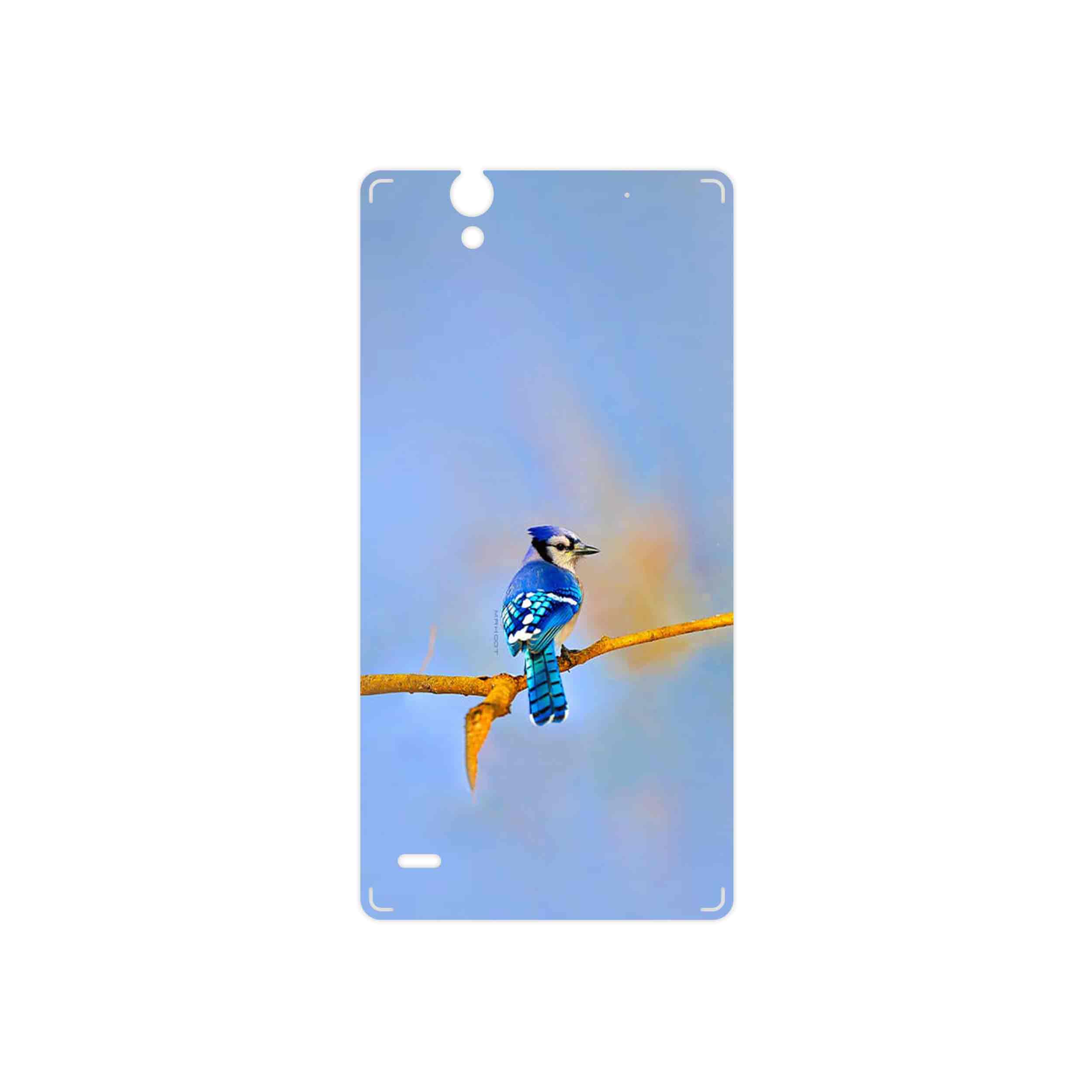 برچسب پوششی ماهوت مدل Cyanocitta cristata مناسب برای گوشی موبایل سونی Xperia C4