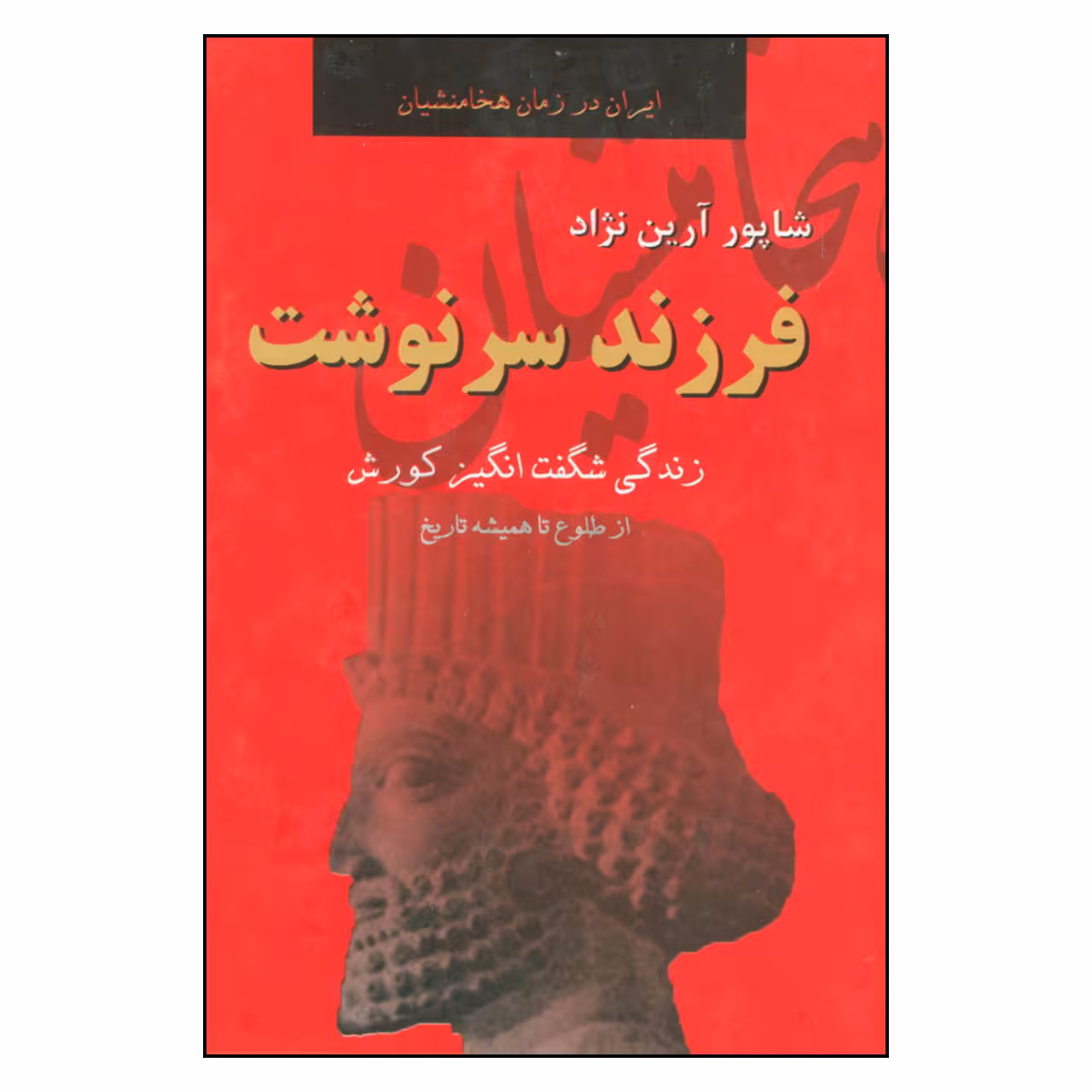 کتاب فرزند سرنوشت اثر شاپور آرین نژاد انتشارات دبیر 