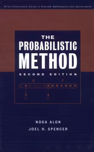 خرید و دانلود نسخه کامل کتاب The Probabilistic Method, Second edition (Wiley-Interscience Series in Discrete Mathematics and Optimization)