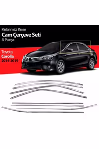 کرومی خودرو TOYOTA COROLLA 2014 2019 چرخش شیشه کروم EFL