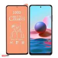 محافظ صفحه نمایش سرامیکی مات 100D مناسب برای گوشی شیائومی Redmi Note 10 / 10S