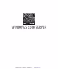 خرید و دانلود نسخه کامل کتاب Mastering Windows 2000 Server