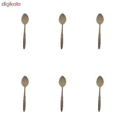 قاشق چای خوری مدل FGT بسته 6 عددی