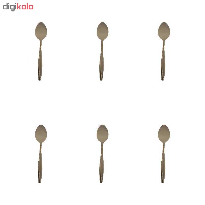 قاشق چای خوری مدل FGT بسته 6 عددی